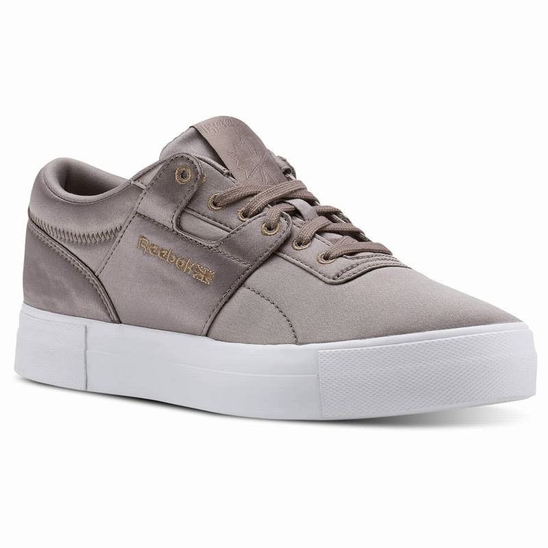 Tenisi Reebok Workout Lo Dama Bej/Albi Romania WY4788IT